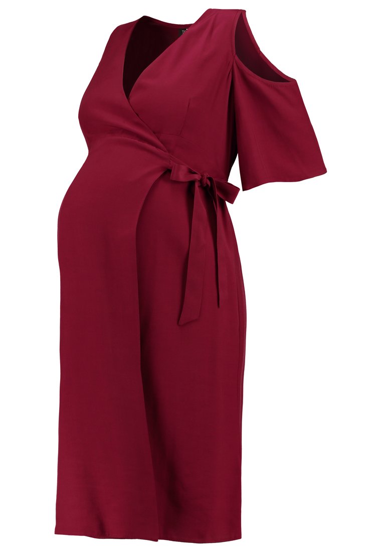 Topshop Maternity Robe de jour rouge