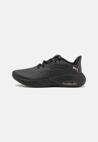 Unselected, black/rose gold