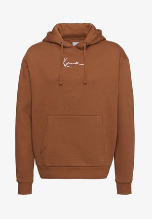 SMALL SIGNATURE ESSENTIAL HOODIE UNISEX - Pulover s kapuco - brown