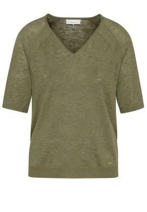 Basic T-shirt - khaki