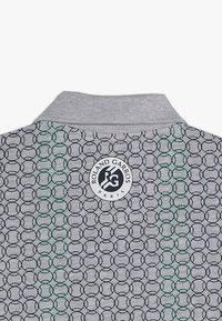 Lacoste Sport TENNIS ROLAND GARROS - Polotričko - silver chine/navy blue/woodland green