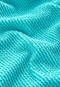 Baddräkt - aqua blue crinkle