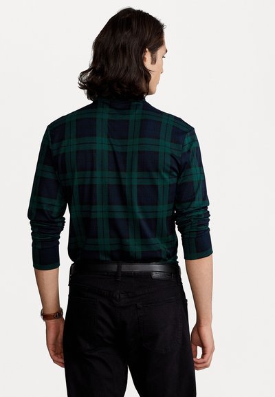 Polo Ralph Lauren PLAID SOFT COTTON ROLL NECK - Bluzka z długim rękawem