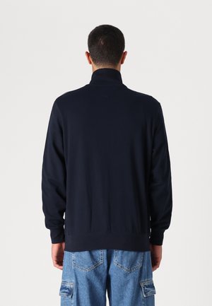GLOBAL STRIPE STAND COLLAR - Sweatjakke - desert sky