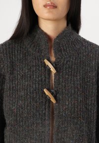 Vero Moda VMSIRI OPEN CARDIGAN - Casaco de malha - dark grey