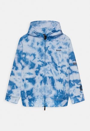 DRAXER - Sweat à capuche zippé - blue