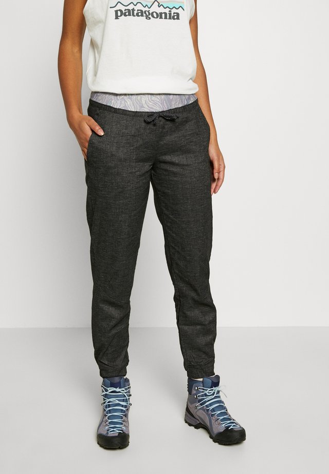 HAMPI ROCK PANTS - Stoffhose - black