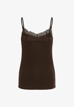 Kaffe, KAKITTY STRAP - Top - coffee bean