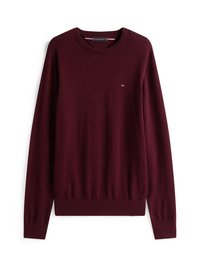 ESSENTIAL CREW NECK - Svetr - deep burgundy