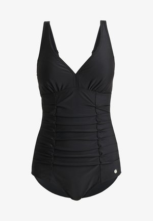 LASCANA SHAPING SWIMSUIT - Traje de baño - black