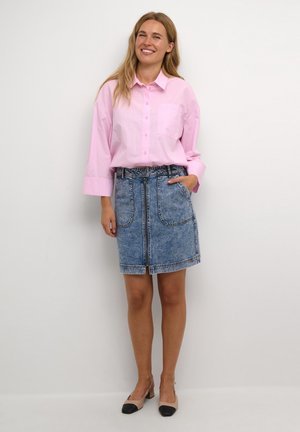Kaffe SIDSEL - Denimnederdele - washed blue denim