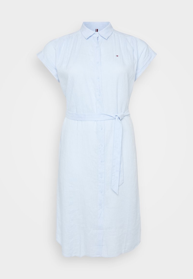 Tommy Hilfiger Curve Blousejurk lichtblauw