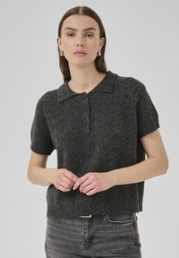 My Essential Wardrobe PALOMA - Polo - dark grey melange