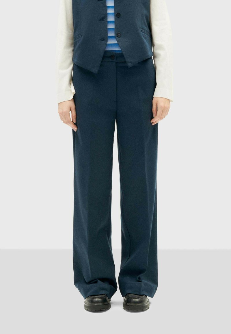 Thinking Mu HERMIONE - Kalhoty - navy blue