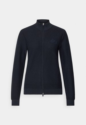 GOLF PRO FANCY STITCH CARDIGAN - Φούτερ με φερμουάρ - blue