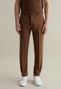 PIOMBO ELEGANT  - Chino - leather brown