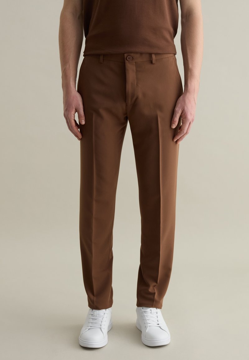 PIOMBO ELEGANT  - Chino - leather brown