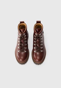 WEEKEND MaxMara ALAIN Lace-up ankle boots dark brown