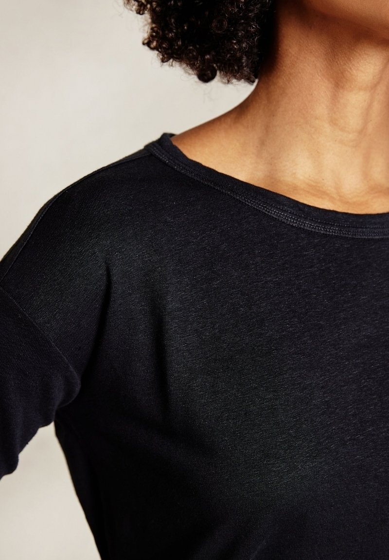 Damen T-Shirts | 10DAYS LONGSLEEVE Langarmshirt black/schwarz - HR14330 Damen T-Shirts | 10DAYS LONGSLEEVE Langarmshirt black/schwarz - HR14330