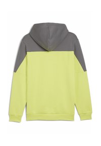 Puma AROUND THE BLOCK - Mikina s kapucňou - lime sheen