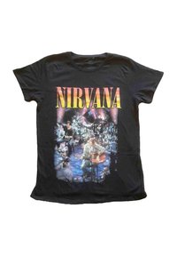 Paradiso Clothing NIRVANA UNPLUGGED PHOTO - Print T-shirt - black