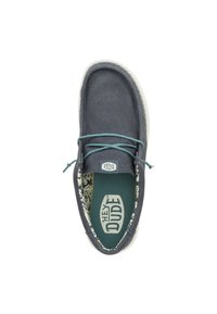 HEYDUDE Wally Waxed Canvas - Slip-On Schuhe - Scarpe da barca - navy