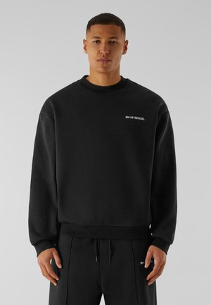 9N1M SENSE ESSENTIAL CREWNECK - Sweatshirt - black