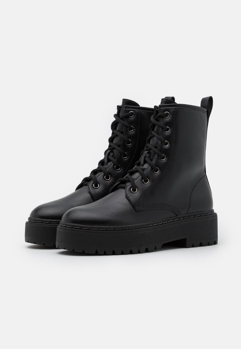 Even&Odd Plateaustiefelette - black/schwarz - Zalando.de