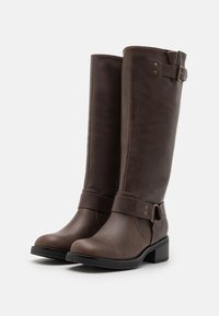 Call it Spring RYKER - Stivali texani / biker - dark brown