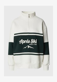 Atlasīts, dunkelgrün/weiß