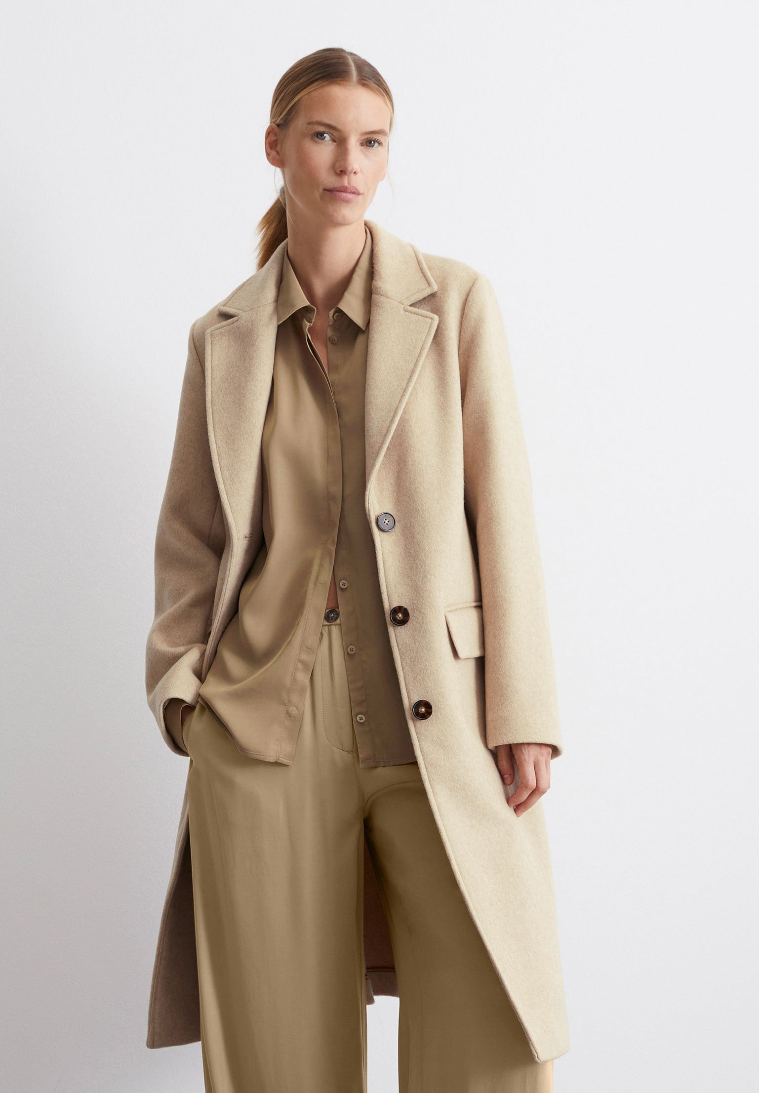 Polo Damen Marco Polo Daunenmantel Innen Rot Marc O'Polo REGULAR