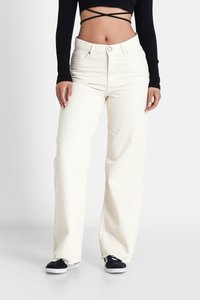 WIDE - Relaxed fit jeans - beige