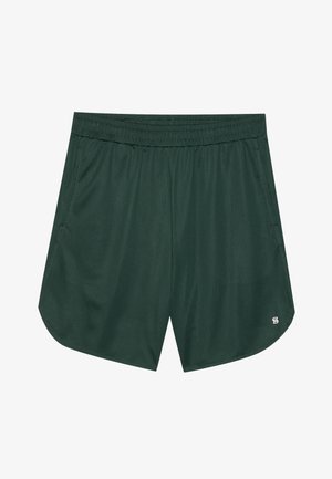 Pier One Sport LONGER FIT QUICK-DRYING SPORTS SHORTS - Kurze Sporthose - dark green
