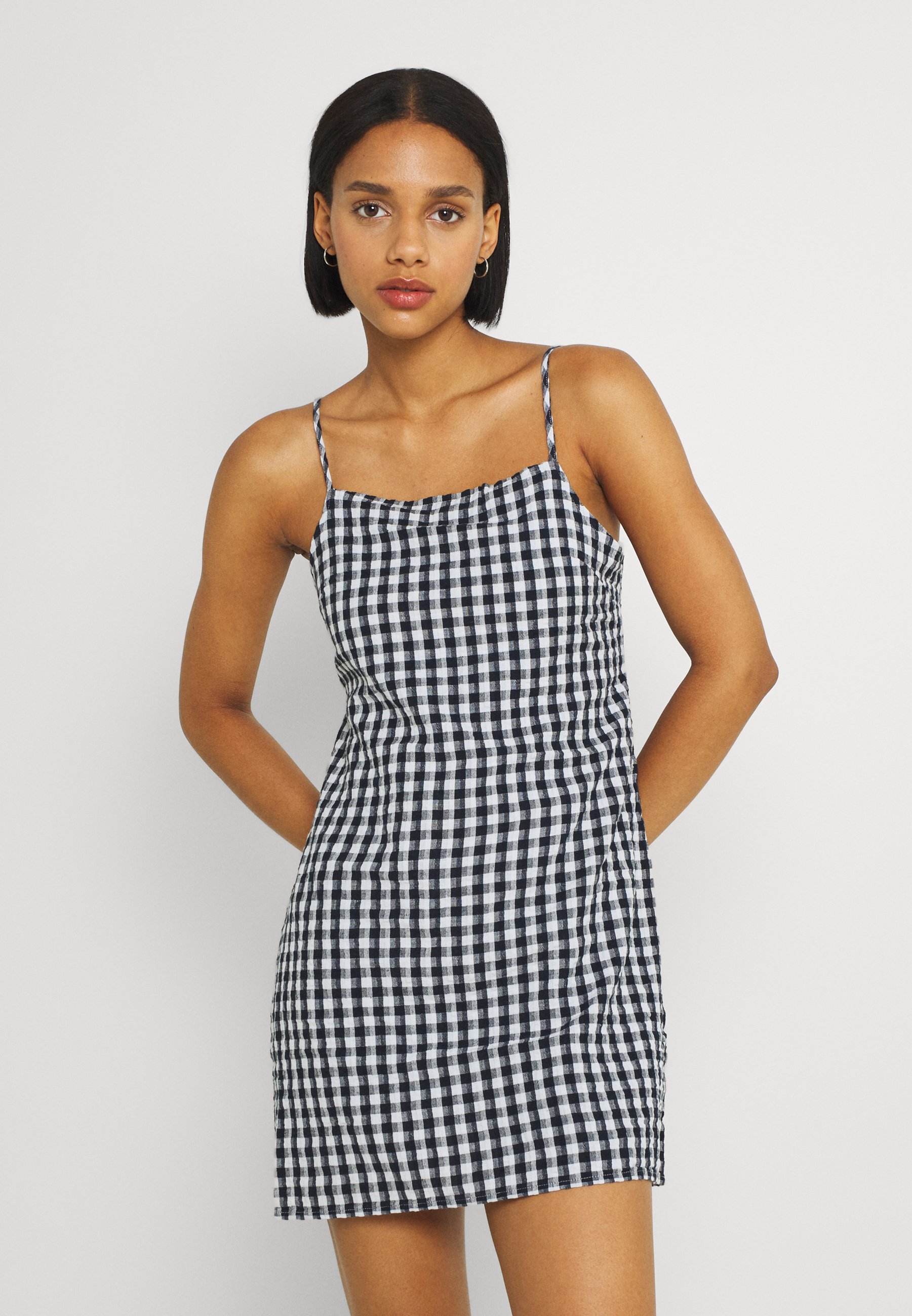 gingham sun dress