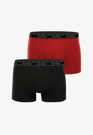 Athena LOT DE 2 PACK - Boxers - noir rouge