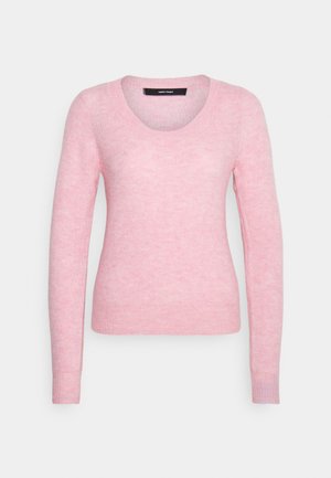 VMLEFILE UNECK - Pullover - parfait pink melange