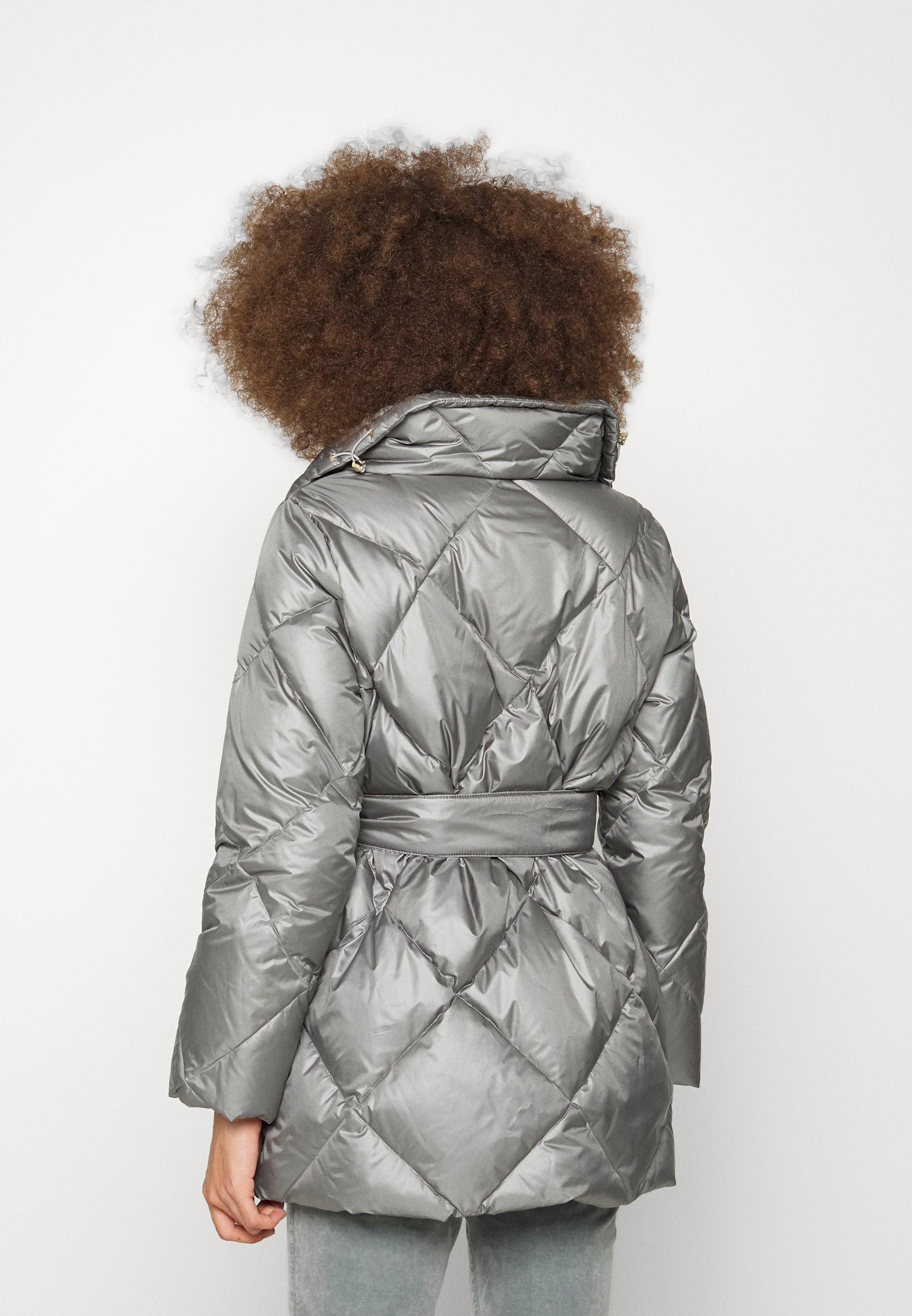 spyder pave long down jacket