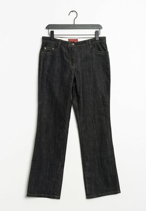 Straight leg jeans - black