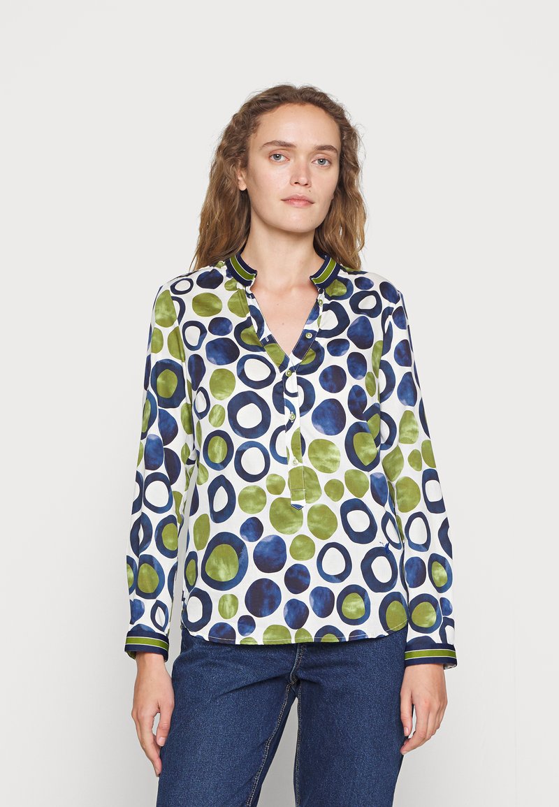 Emily van den Bergh BLOUSE Blouse navy green/bleu marine ZALANDO.BE Emily van den Bergh BLOUSE Blouse navy green/bleu marine ZALANDO.BE