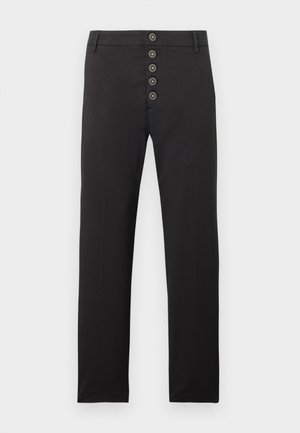NIMA REGULAR WAIST-JEWEL BUTTIONS - Bukser - black