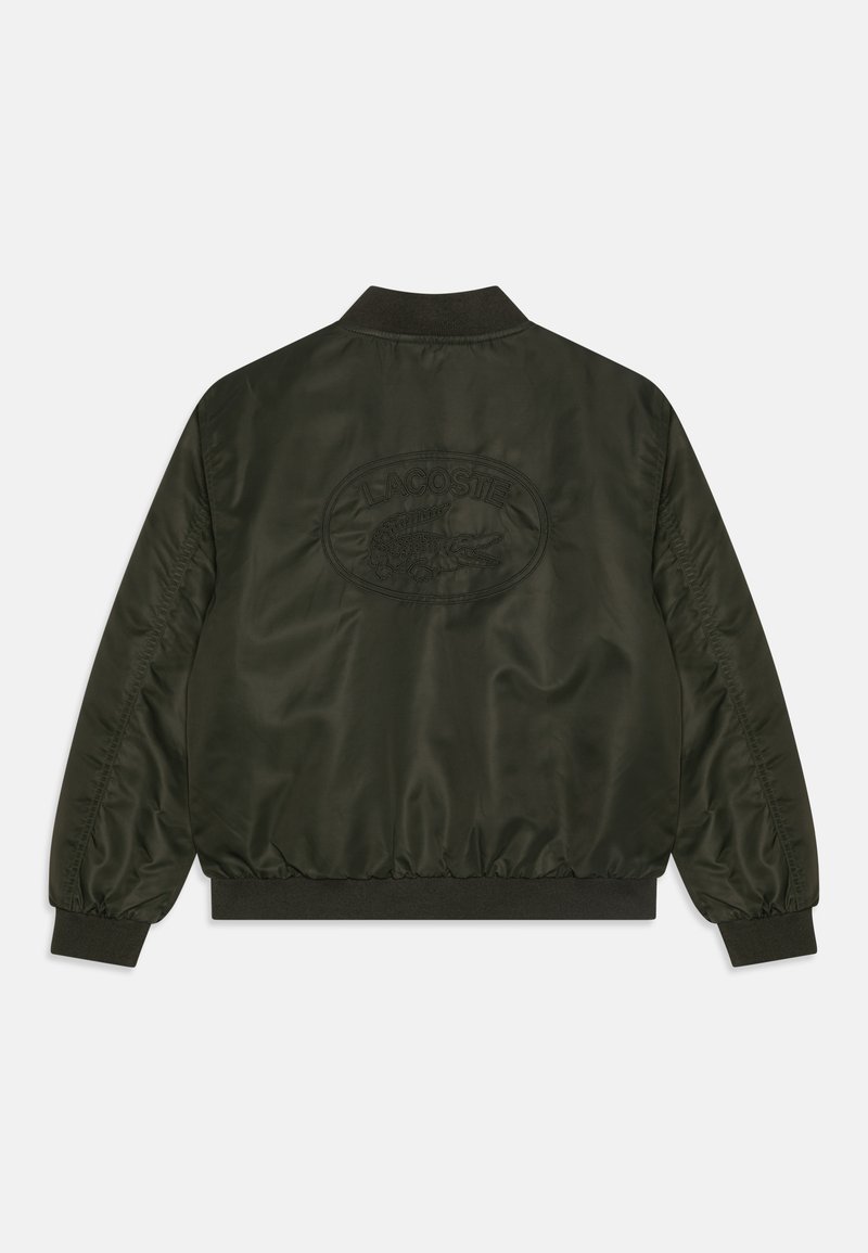 Bomber Jacket Zalando GrÃ¼ne Jacke Lacoste UNISEX Bomberjacke Vert