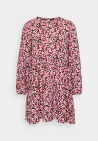 VMHOLLO O NECK SHORT DRESS - Dnevna obleka - pink lady