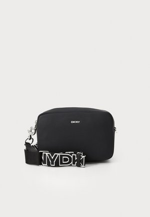 SENZA CAMERA BAG - Cross body bag - black/silver-coloured