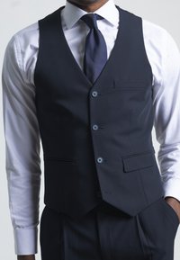 PuroEgo Chaleco de traje - azul marino