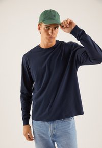 Pier One by Zalando - Long sleeved top - dark blue Thumbnail Image 1
