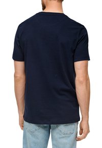 s.Oliver Jednoduché tričko - navy