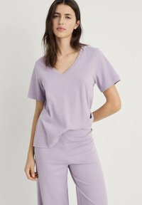 Mango T-shirts basic - purple
