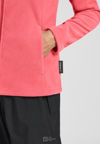 Jack Wolfskin TAUNUS - Giacca in pile - sunset coral