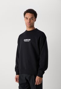 Barbour International FORMULA CREW - Melegítőfelső - black