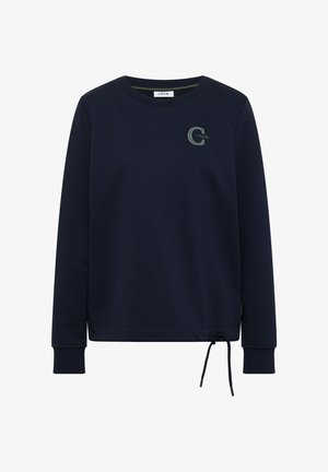 Cecil, ROUND-NECK SWEATSHIRT WITH DRAWSTRING - Sudadera - urban dark blue
